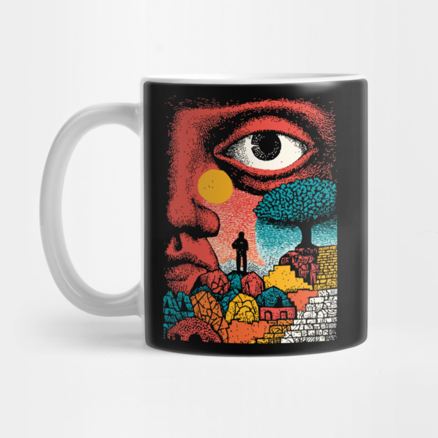 Vision Quest | Psychedelic Third Eye Art by TuncGK