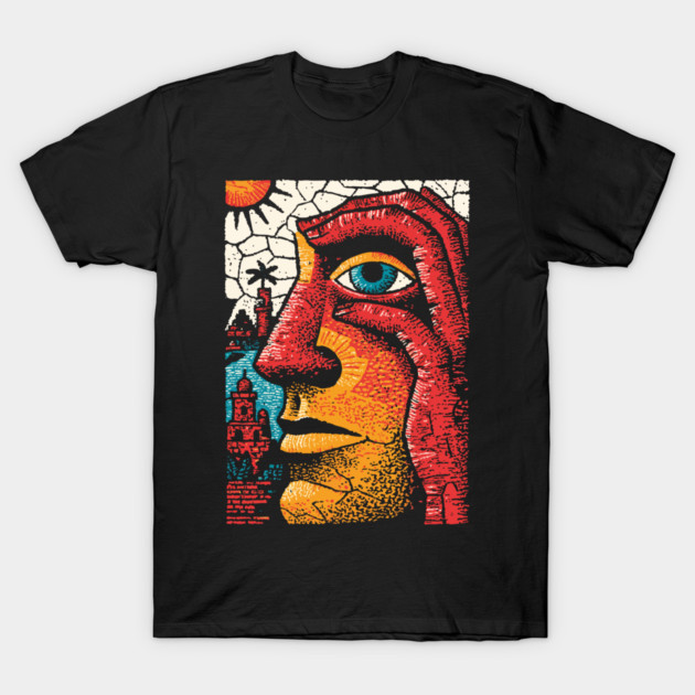 The Inner Citadel | Surreal Art of the Human Mind T-Shirt by TuncGK