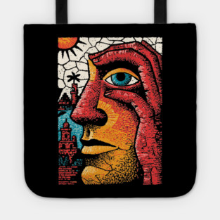 The Inner Citadel | Surreal Art of the Human Mind Tote