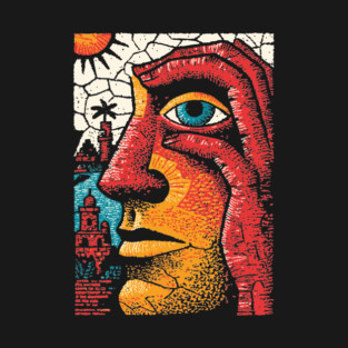 The Inner Citadel | Surreal Art of the Human Mind T-Shirt