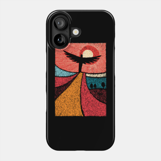 Phoenix Rising | A Symbol of Rebirth and New Beginnings Phone Case by TuncGK