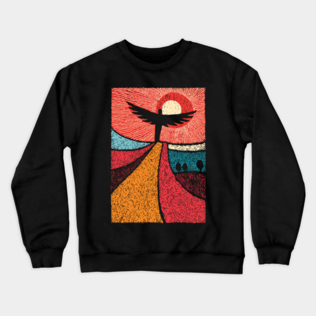 Phoenix Rising | A Symbol of Rebirth and New Beginnings Crewneck Sweatshirt by TuncGK