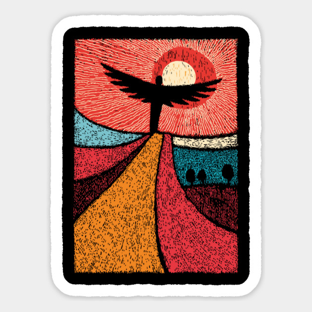 Phoenix Rising | A Symbol of Rebirth and New Beginnings Magnet by TuncGK