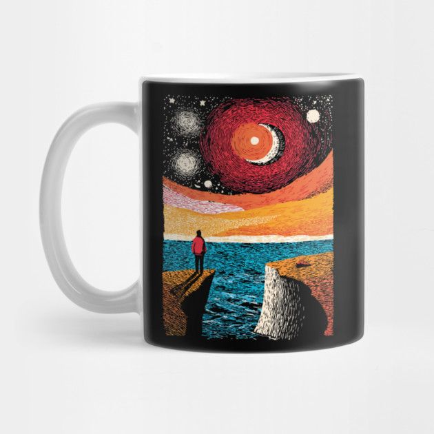 Facing the Sublime | Powerful Ocean Sunset by TuncGK