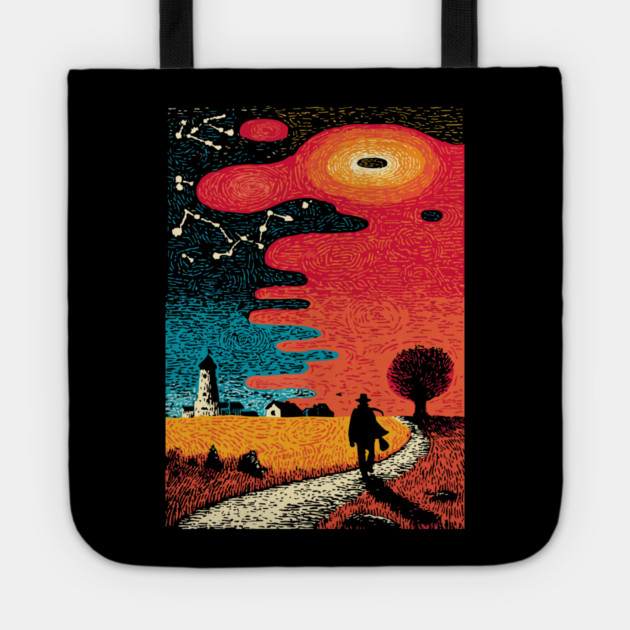 Finding the Way | Lighthouse of Spiritual Guidance Tote by TuncGK