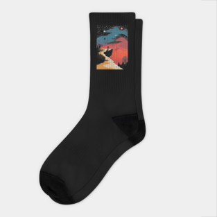 The Long Path | An Existential Journey Socks
