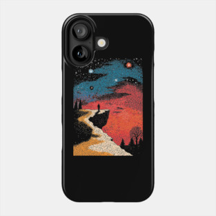 The Long Path | An Existential Journey Phone Case