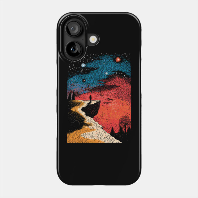 The Long Path | An Existential Journey Phone Case by TuncGK
