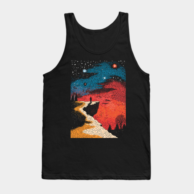 The Long Path | An Existential Journey Tank Top by TuncGK