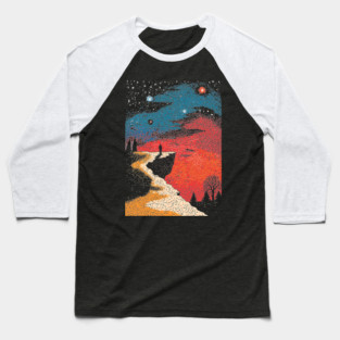 The Long Path | An Existential Journey Baseball T-Shirt