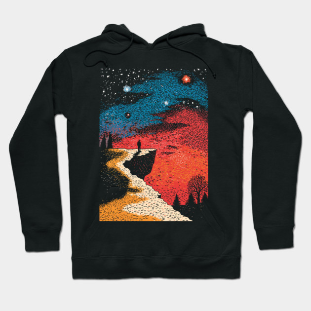 The Long Path | An Existential Journey Hoodie by TuncGK