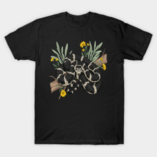 California Kingsnake with Desert Flowers T-Shirt