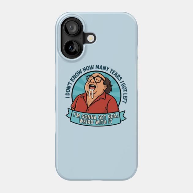 Embrace the Strange Sticker Phone Case by Tv Moments