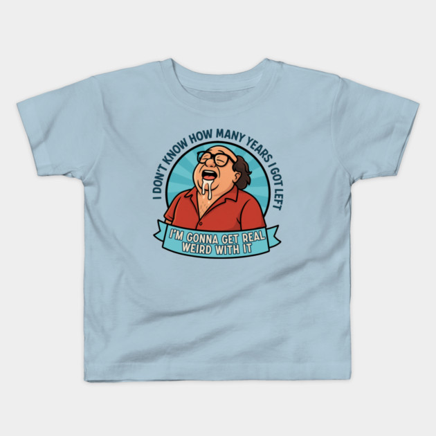 Embrace the Strange Sticker Kids T-Shirt by Tv Moments