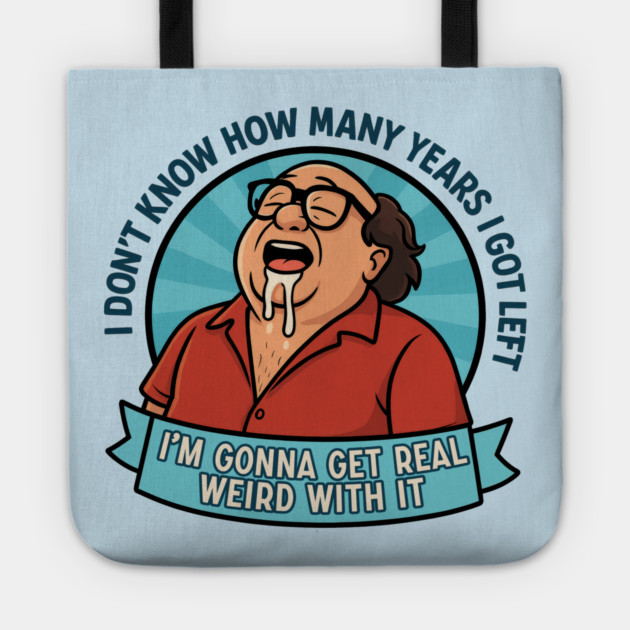 Embrace the Strange Sticker Tote by Tv Moments