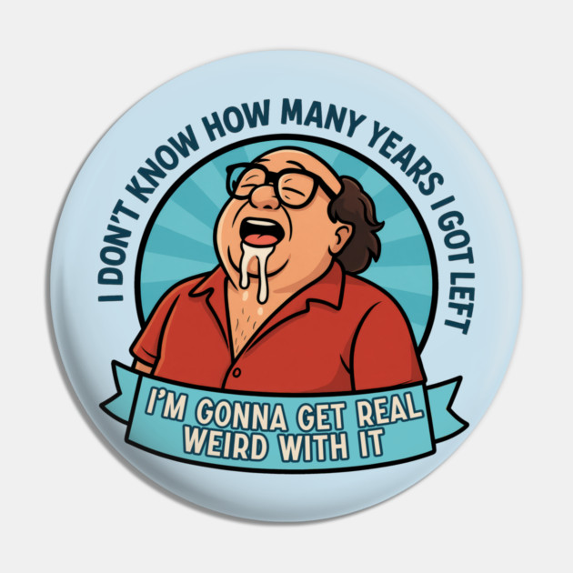 Embrace the Strange Sticker Pin by Tv Moments