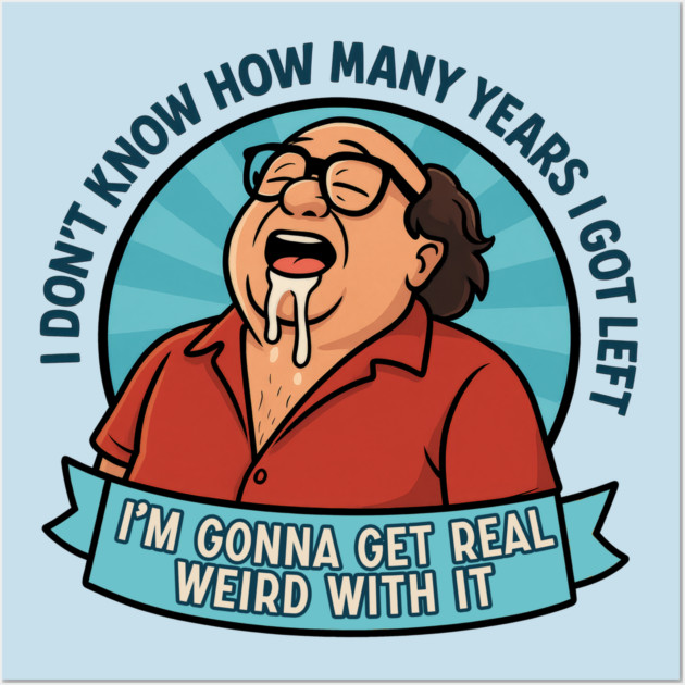 Embrace the Strange Sticker Wall Art by Tv Moments