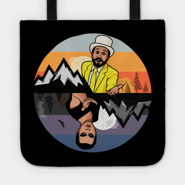 Dayman Nightman Parallels Tote by Tv Moments
