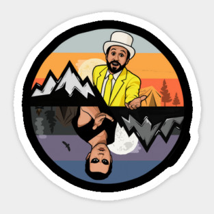 Dayman Nightman Parallels Sticker