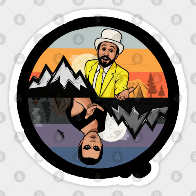 Dayman Nightman Parallels Sticker by Tv Moments