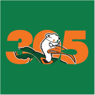 Miami-Hurricanes Posters and Art