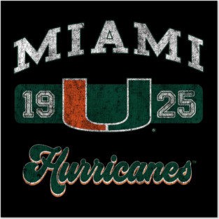 Miami-Hurricanes Posters and Art
