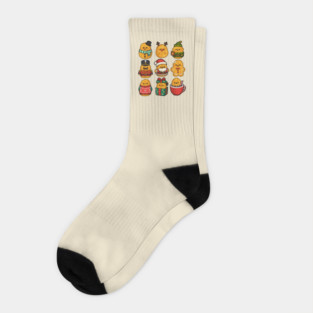 Christmas Nuggets Socks