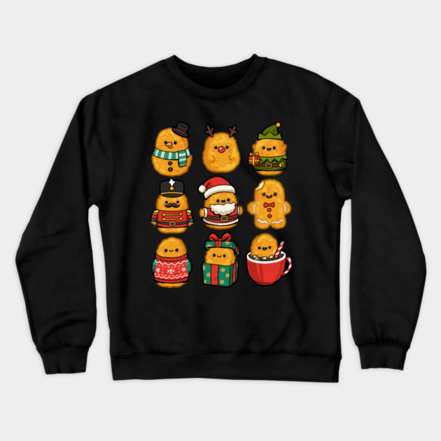 Christmas Nuggets Crewneck Sweatshirt by GoshWow®