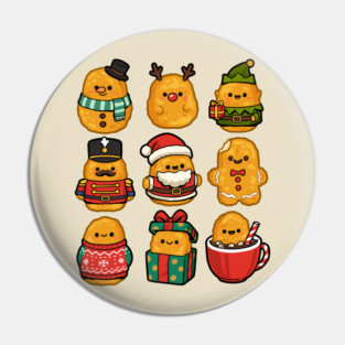 Christmas Nuggets Pin