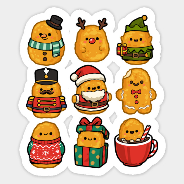 Christmas Nuggets Magnet by GoshWow®