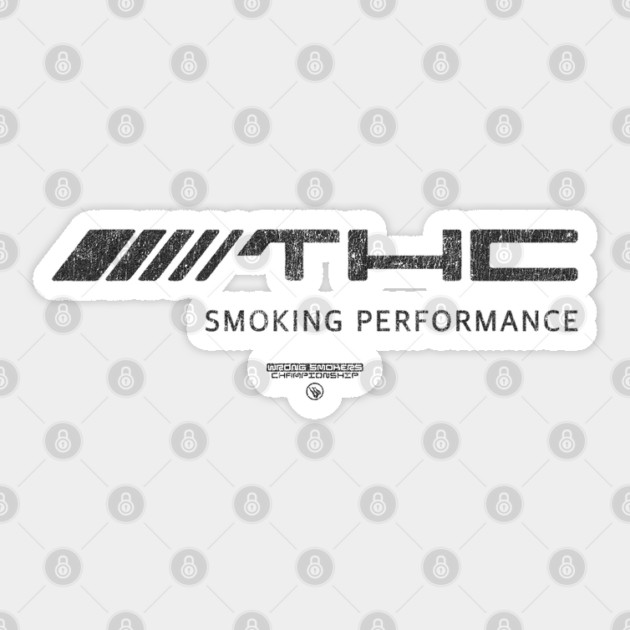 THC Performance Sticker by Wrong