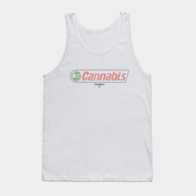 Cannabis Tank Top by Wrongteeshirt