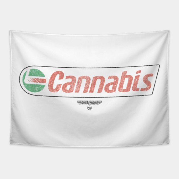 Cannabis Tapestry by Wrongteeshirt