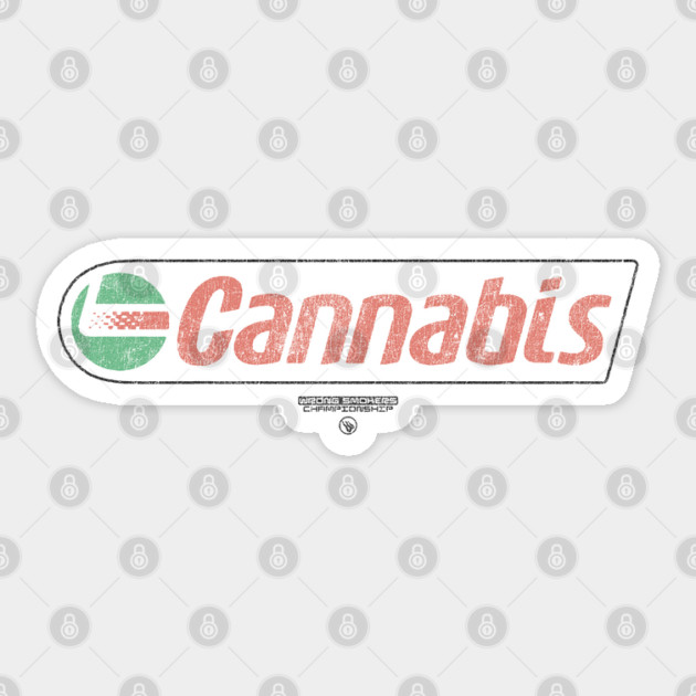 Cannabis Sticker by Wrong
