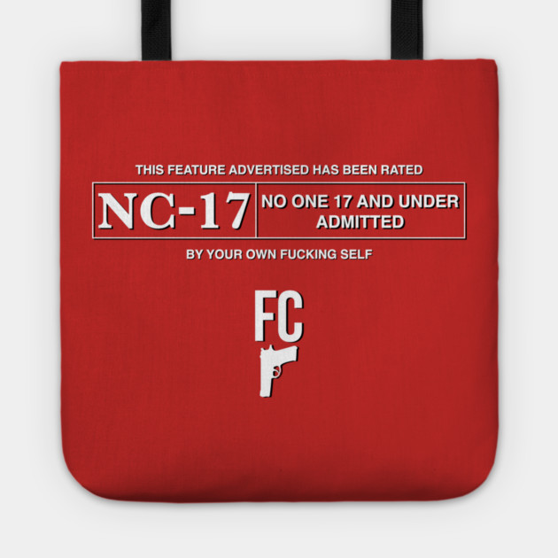 Fabricated Crime -NC-17 Tote by Jesus's Store