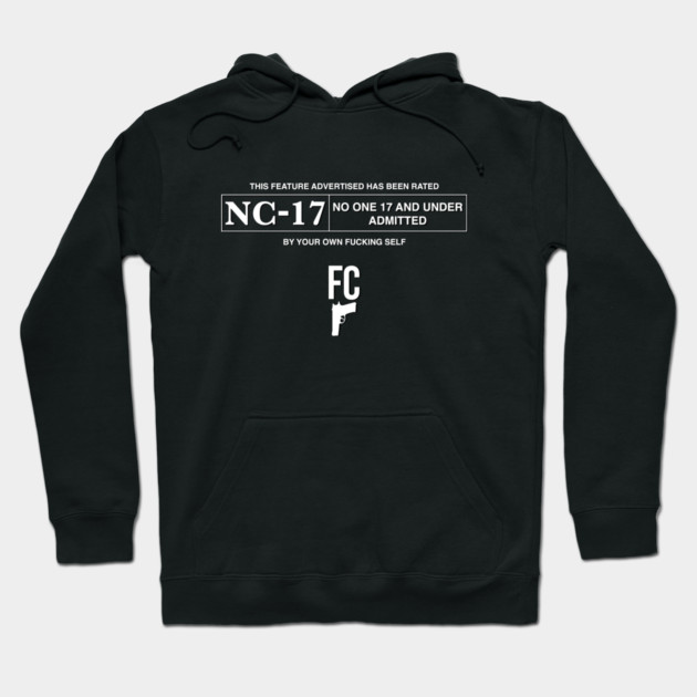 Fabricated Crime -NC-17 Hoodie by Jesus's Store