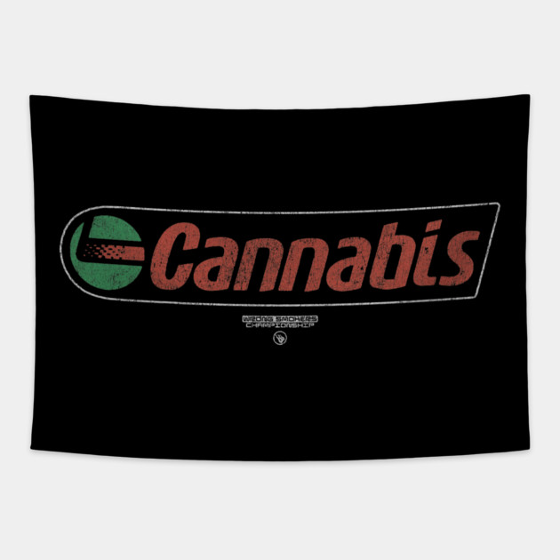 Cannabis Tapestry by Wrongteeshirt