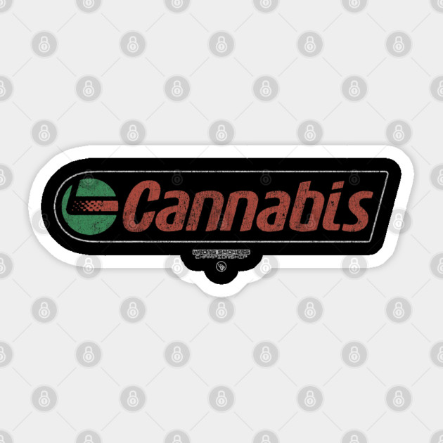 Cannabis Sticker by Wrong