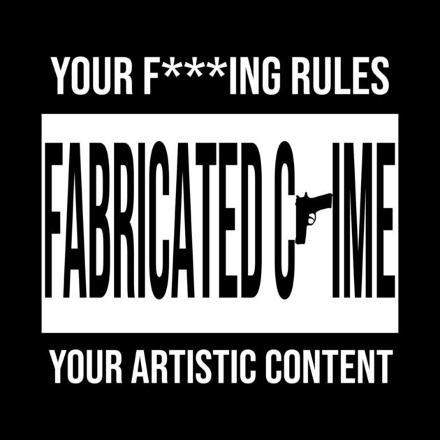 Fabricated Crime Parental Advisory by Jesus's Store