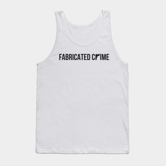 Fabricated Crime - Horizontal Logo Tank Top by Jesus's Store