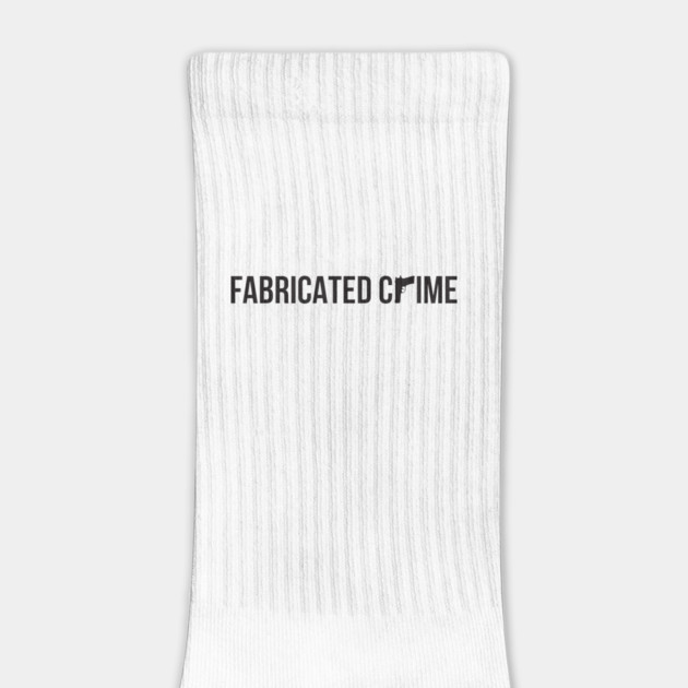 Fabricated Crime - Horizontal Logo by Jesus's Store