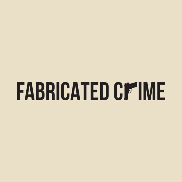 Fabricated Crime - Horizontal Logo by Jesus's Store