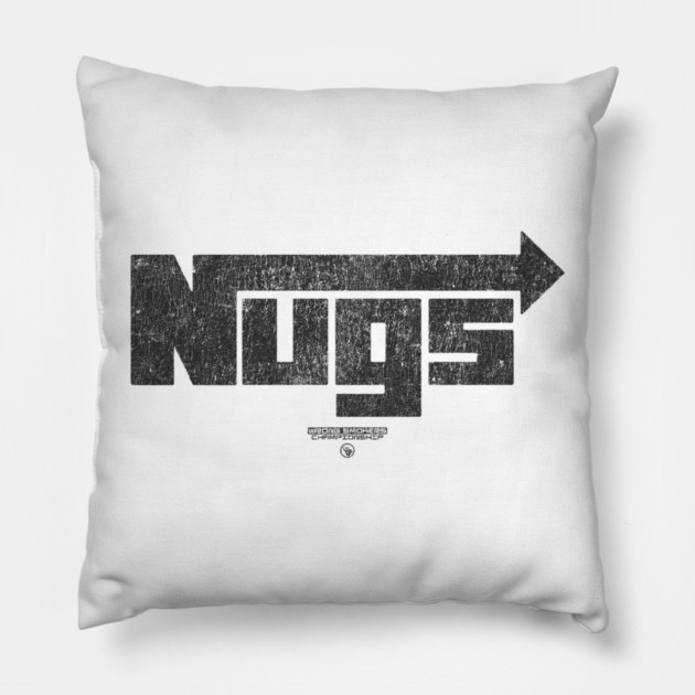 NUGS Pillow by Wrongteeshirt