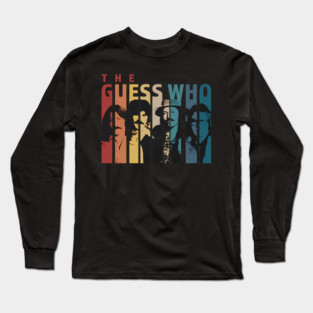 The Guess Who Band Vintage Long Sleeve T-Shirt