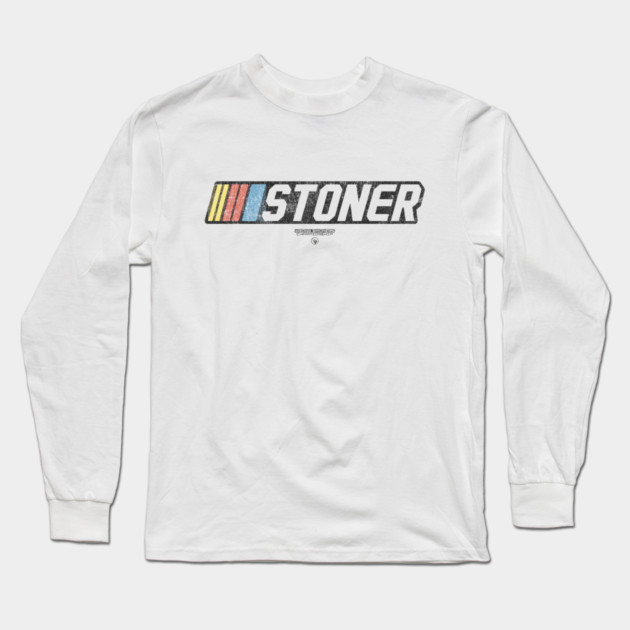 STONER SPEED STRIPES Long Sleeve T-Shirt by Wrongteeshirt