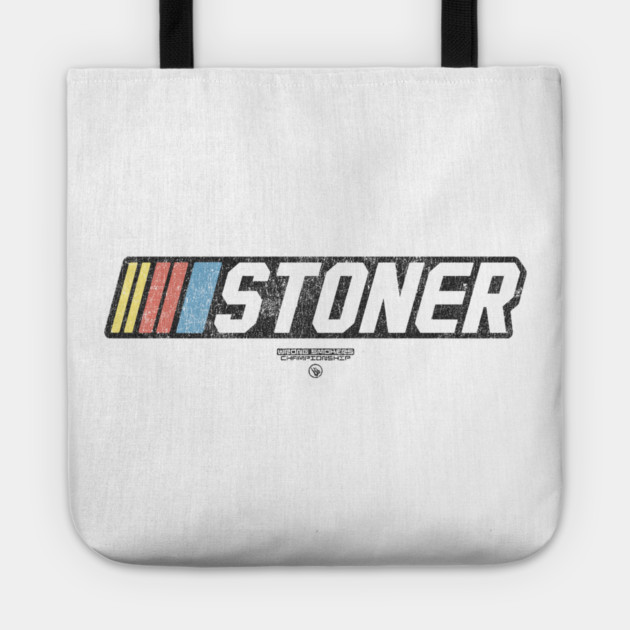 STONER SPEED STRIPES Tote by Wrongteeshirt