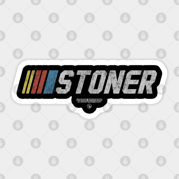 Stoner Sticker by Wrong