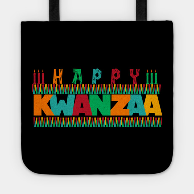 Happy Kwanzaa Tote by HolidayBug