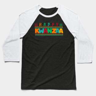 Happy Kwanzaa Baseball T-Shirt