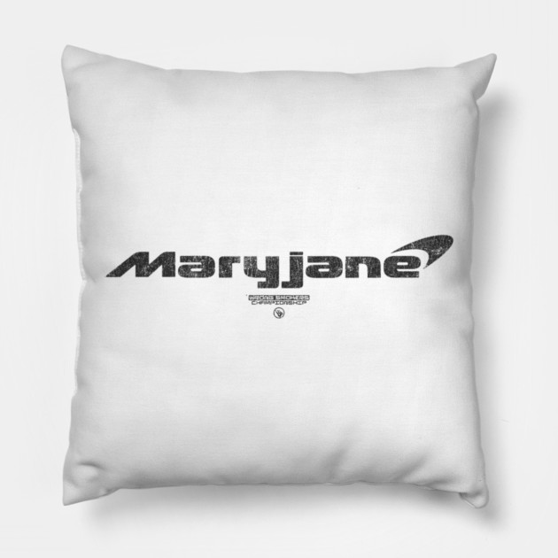 Mary Jane Pillow by Wrongteeshirt